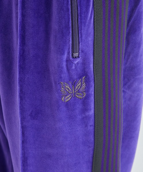 Needles(ニードルス)の「【Needles/ニードルズ】Narrow Track Pant - C/Pe Velour(その他パンツ・メンズ・レッド/パープル・M/L/S)」の12枚目の写真