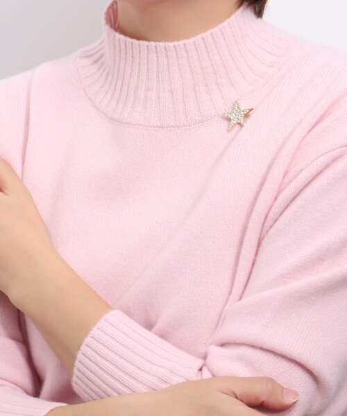 NOLLEY’S Sophi（ノーリーズソフィ）の「パヴェスターブローチ（ブローチ/コサージュ・レディース・シルバー/ゴールド・FREE）」の7枚目の写真