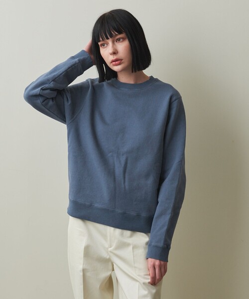 Steven Alan(スティーブンアラン)の「<Steven Alan>スウェット プルオーバー(スウェット・レディース・コバルトブルー/ナチュラル/ライトブルー・FREE)」の21枚目の写真