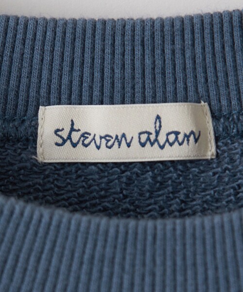 Steven Alan(スティーブンアラン)の「<Steven Alan>スウェット プルオーバー(スウェット・レディース・コバルトブルー/ナチュラル/ライトブルー・FREE)」の5枚目の写真