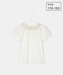 ROPE' PICNIC（ロペピクニック）の「【KIDS】小花柄襟プルオーバー/セットアップ対応（Tシャツ/カットソー・キッズ）」