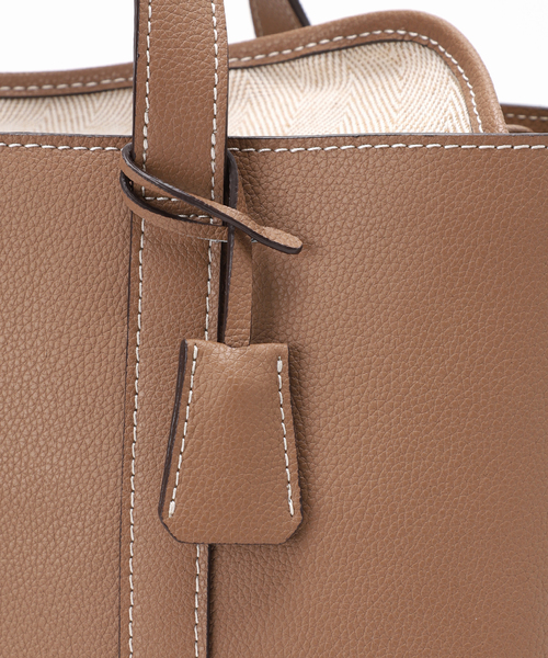 Noble（ノーブル）の「《WEB限定》mica della valle/ミカデラヴァッレ mercato grande（ショルダーバッグ・レディース・アイボリー/ブラウン・FREE）」の12枚目の写真