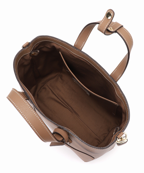 Noble（ノーブル）の「《WEB限定》mica della valle/ミカデラヴァッレ mercato grande（ショルダーバッグ・レディース・アイボリー/ブラウン・FREE）」の17枚目の写真