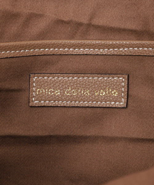 Noble（ノーブル）の「《WEB限定》mica della valle/ミカデラヴァッレ mercato grande（ショルダーバッグ・レディース・アイボリー/ブラウン・FREE）」の18枚目の写真