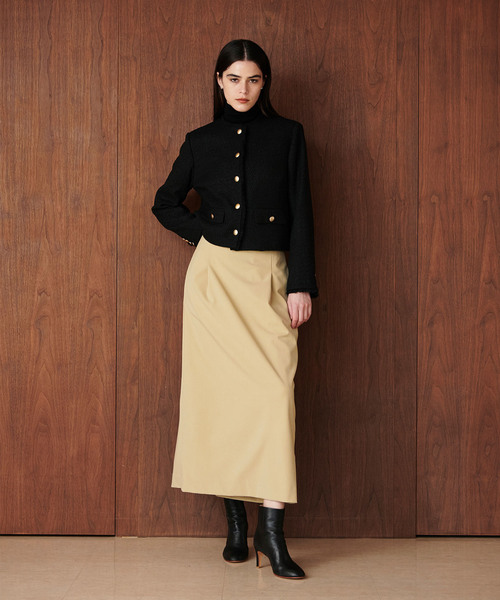 N.O.R.C(ノーク)の「ツィードショートジャケット(その他アウター・レディース・ブラック/オフホワイト・M/S)」の12枚目の写真