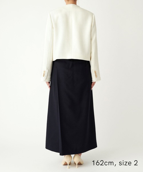 N.O.R.C(ノーク)の「ツィードショートジャケット(その他アウター・レディース・ブラック/オフホワイト・M/S)」の8枚目の写真