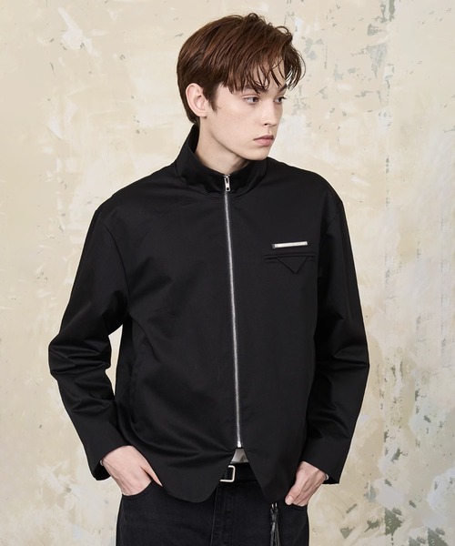 スタンドカラージャケット HC24S1OT04【Harsh and Cruel】（ブルゾン）｜HARSH AND CRUEL（ハーシュアンドクルーエル）