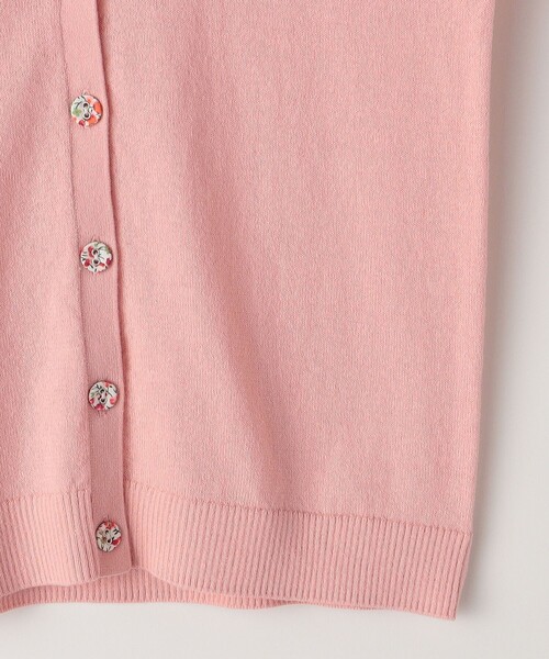 SHIPS(シップス)の「SHIPS KIDS:80~90cm / リバティ カーディガン(カーディガン/ボレロ・キッズ・ピンク/ライトグレー/ライトグリーン・80/90)」の7枚目の写真