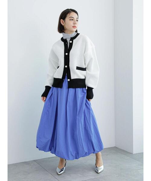 Te chichi（テチチ）の「ナイロンタフタスカート（スカート・レディース・ブルー/グレー/イエロー・F）」の3枚目の写真