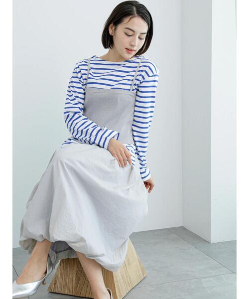 Te chichi（テチチ）の「ナイロンタフタスカート（スカート・レディース・ブルー/グレー/イエロー・F）」の12枚目の写真