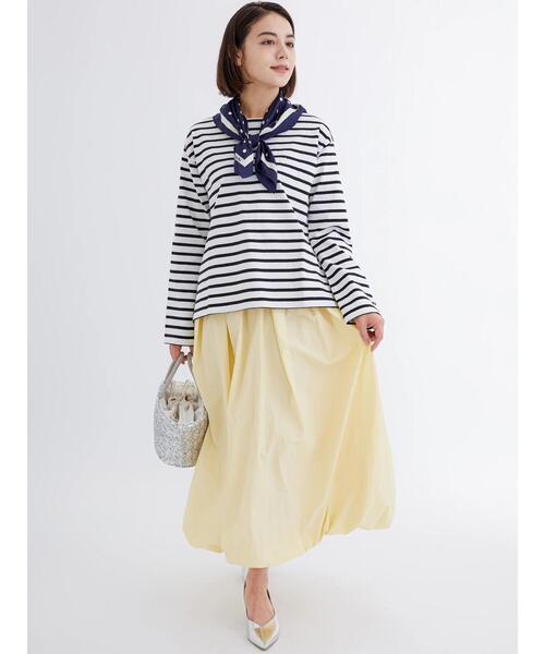 Te chichi（テチチ）の「ナイロンタフタスカート（スカート・レディース・ブルー/グレー/イエロー・F）」の6枚目の写真