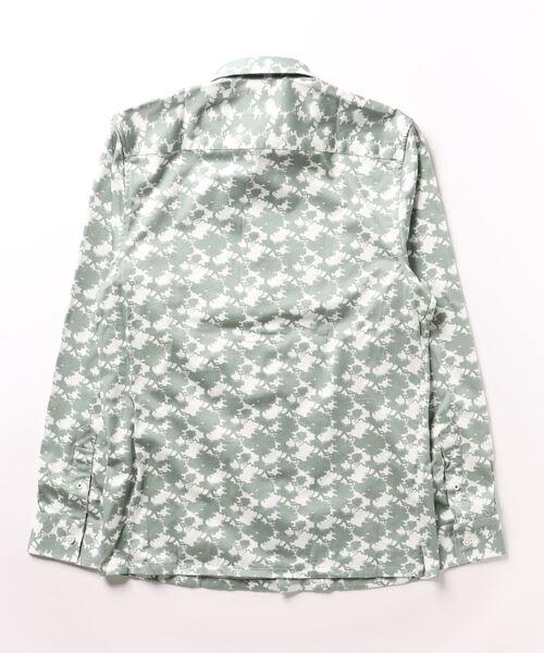 Ted Baker（テッドベーカー）の「FLYDA 長袖 プリントシャツ（シャツ/ブラウス・メンズ・グリーン系その他2/ダークネイビー・4/5/1/2/3）」の10枚目の写真