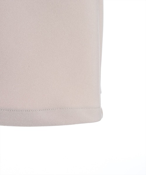 clear（クリア）の「肩リボン配色フレアミニワンピース≪2024SS≫（ワンピース・レディース・ベージュ/ベージュ系その他/ブラック/ブラック系その他・F）」の6枚目の写真