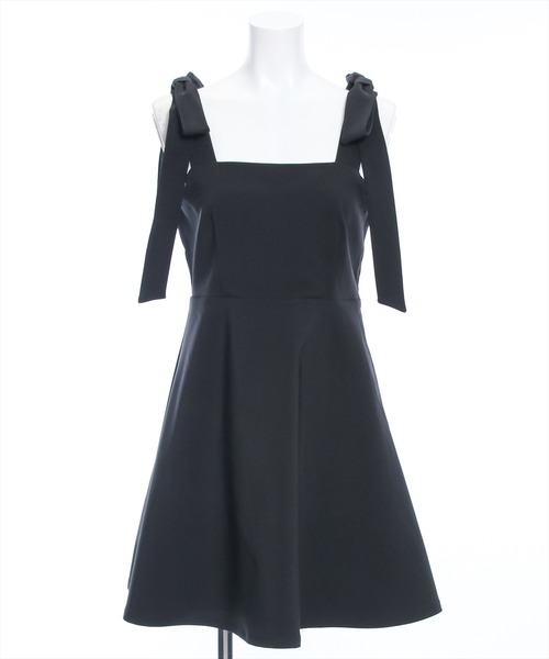 clear（クリア）の「肩リボン配色フレアミニワンピース≪2024SS≫（ワンピース・レディース・ベージュ/ベージュ系その他/ブラック/ブラック系その他・F）」の21枚目の写真