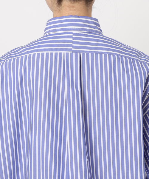FREEMANS SPORTING CLUB（フリーマンズ スポーティング クラブ）の「【FREEMANS SPORTING CLUB】CHRYSTIE SHIRTS (Stripe)（シャツ/ブラウス・レディース・ブルー・FREE）」の19枚目の写真