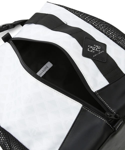 JUN&ROPE'（ジュンアンドロペ）の「【ユニセックス】ARGYLE　シューズケース（ゴルフグッズ・レディース・グレー/ライトグリーン・FREE）」の10枚目の写真