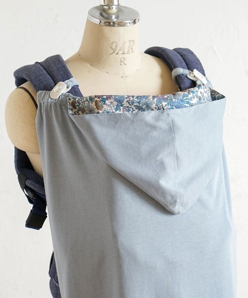 【10mois ディモワ】UVカット ママケープ(抱っこ紐/ベビーカー)（抱っこ紐/ベルトカバー/スリング）｜10mois（ディモワ）