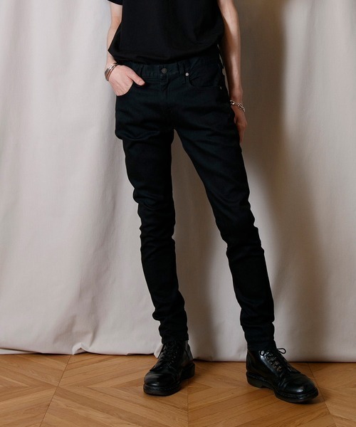 FACTOTUM（ファクトタム）の「【FACTOTUM】リジットストレッチデニム スキニーパンツ『William』（デニムパンツ・メンズ・ブラック/インディゴブルー・29inch/30inch/32inch/31inch/28inch）」の11枚目の写真