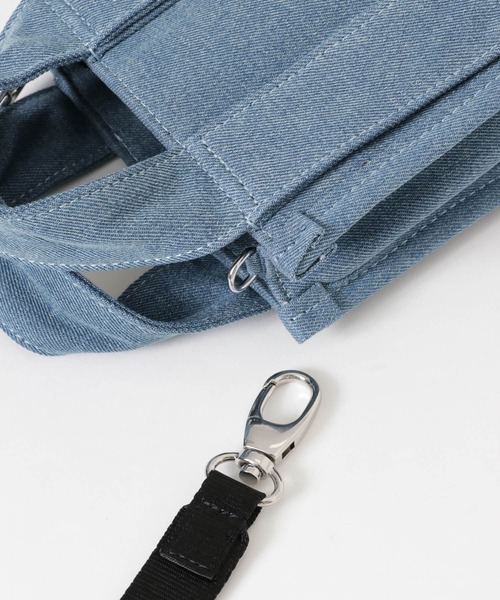 GANNI(ガニー)の「GANNI RecycledTechMiniToteDenim(トートバッグ・レディース・ブルー系その他・-)」の5枚目の写真