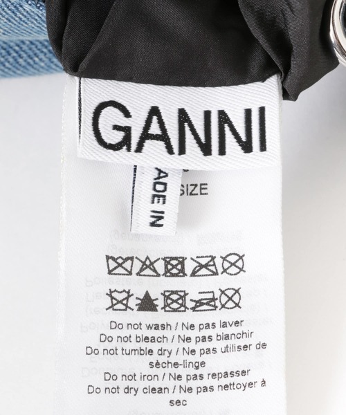 GANNI(ガニー)の「GANNI RecycledTechMiniToteDenim(トートバッグ・レディース・ブルー系その他・-)」の9枚目の写真
