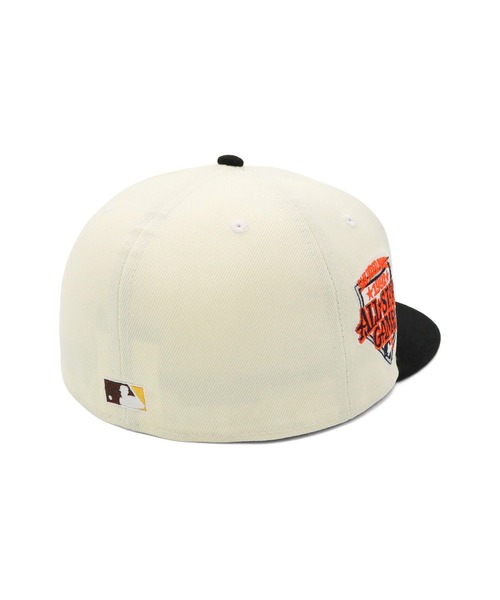 Nobody Clothing キャップ ホワイト/ブラウン ニューエラ キャップ 59FIFTY ONSPOTZ別注（キャップ）｜NEW ERA