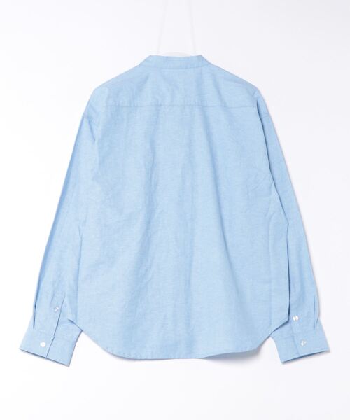 ROUGH TRADE(ラフトレード)の「オックス長袖バンドカラーシャツ(M1)(シャツ/ブラウス・メンズ・ホワイト/ブルー/ライトグリーン/その他1/その他2・MEDIUM/LARGE/X-LARGE)」の6枚目の写真