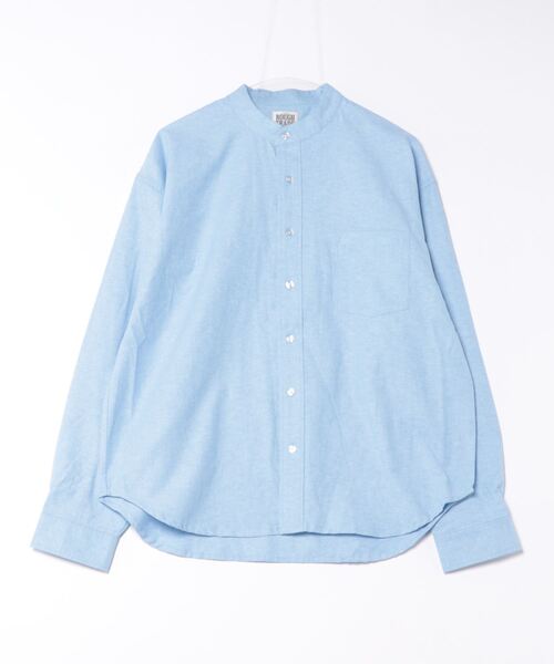 ROUGH TRADE(ラフトレード)の「オックス長袖バンドカラーシャツ(M1)(シャツ/ブラウス・メンズ・ホワイト/ブルー/ライトグリーン/その他1/その他2・MEDIUM/LARGE/X-LARGE)」の18枚目の写真