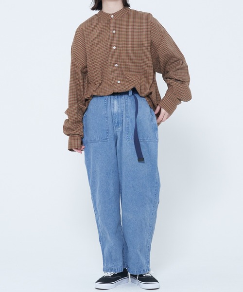 ROUGH TRADE(ラフトレード)の「オックス長袖バンドカラーシャツ(M1)(シャツ/ブラウス・メンズ・ホワイト/ブルー/ライトグリーン/その他1/その他2・MEDIUM/LARGE/X-LARGE)」の22枚目の写真