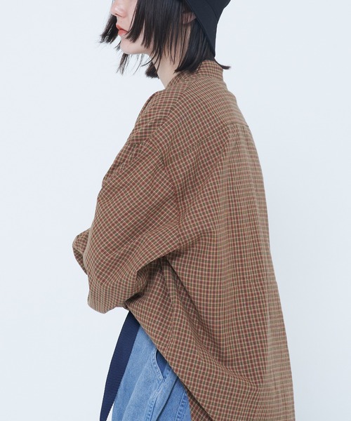 ROUGH TRADE(ラフトレード)の「オックス長袖バンドカラーシャツ(M1)(シャツ/ブラウス・メンズ・ホワイト/ブルー/ライトグリーン/その他1/その他2・MEDIUM/LARGE/X-LARGE)」の20枚目の写真