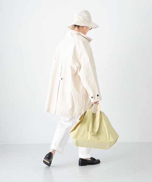 かぐれ(カグレ)の「ビッグトートバッグ(トートバッグ・レディース・ライトベージュ/イエロー/チャコールグレー・FREE)」の15枚目の写真