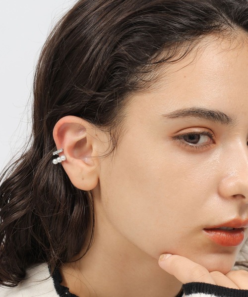 LAKOLE（ラコレ）の「パールアレンジイヤーカフ2 / 114087（イヤーカフ・レディース・その他1/その他2・FREE）」の6枚目の写真