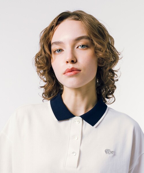 LACOSTE（ラコステ）の「ヘビーウェイト鹿の子 ボクシー