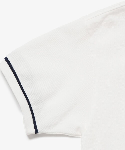 LACOSTE(ラコステ)の「ヘビーウェイト鹿の子 ボクシーシルエットクレリックポロシャツ(ポロシャツ・レディース・ダークグリーン/ホワイト/ネイビー・34/36/38/40)」の21枚目の写真