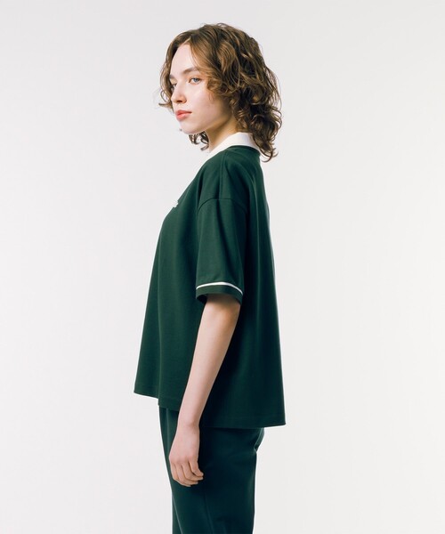 LACOSTE（ラコステ）の「ヘビーウェイト鹿の子 ボクシー