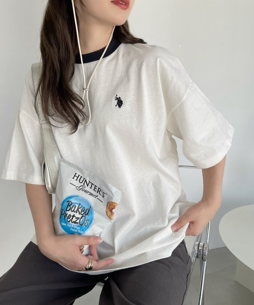 セール】U.S. POLO ASSN. ワンポイント刺繍 オーバーサイズ