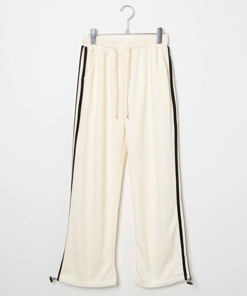 WOND（ウォンド）の「サイドラインスウェットパンツ（スウェットパンツ・レディース・ホワイト/ブラック・FREE）」の18枚目の写真