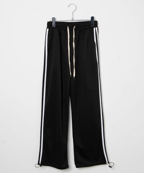 WOND（ウォンド）の「サイドラインスウェットパンツ（スウェットパンツ・レディース・ホワイト/ブラック・FREE）」の19枚目の写真