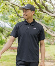 FILA GOLF（フィラゴルフ ）の「【FILA GOLF/フィラゴルフ】ワンポイントポロシャツ　ゴルフ　吸汗　速乾　UVカット　おしゃれなギフトに最適！（シャツ/ブラウス）」
