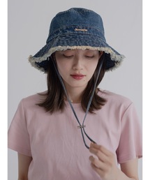 JUMELLE | denim damage straphat(ハット)