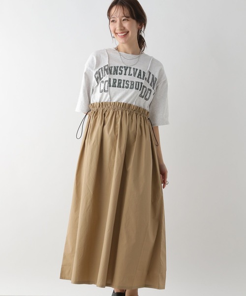 セール】リメイクドッキングワンピース 115962（ワンピース）｜LEPSIM