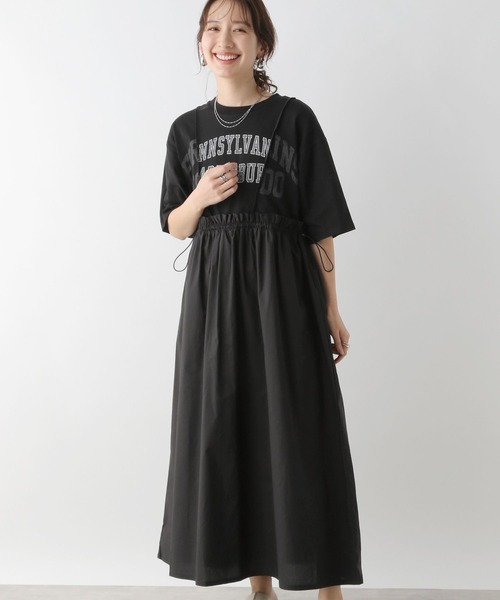 セール】リメイクドッキングワンピース 115962（ワンピース）｜LEPSIM