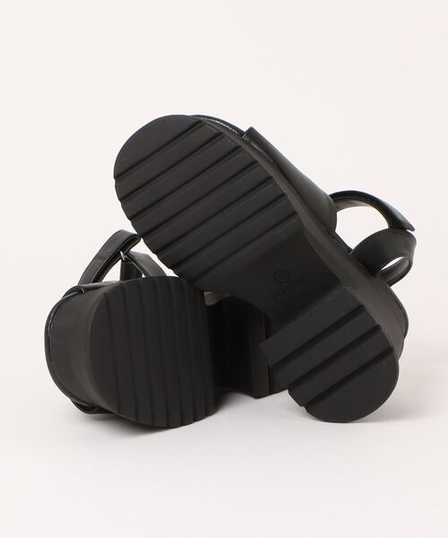 Parade(パレード)の「【厚底】ワンベルトプラットフォームサンダル TSB57010(サンダル・レディース・ブラック/ガンメタ/アイボリー・L/M/S)」の5枚目の写真