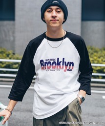 GOOD ROCK SPEED | 【NYC×GOOD ROCK SPEED】7分袖/ラグランロゴプリントTシャツ(Tシャツ/カットソー)