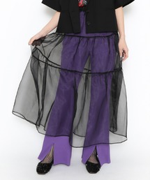 PUNYUS | オーガンジーティアードスカート(スカート)