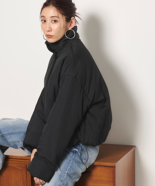 3WAY中綿クロップドブルゾン（ダウンジャケット/コート）｜Auntie Rosa