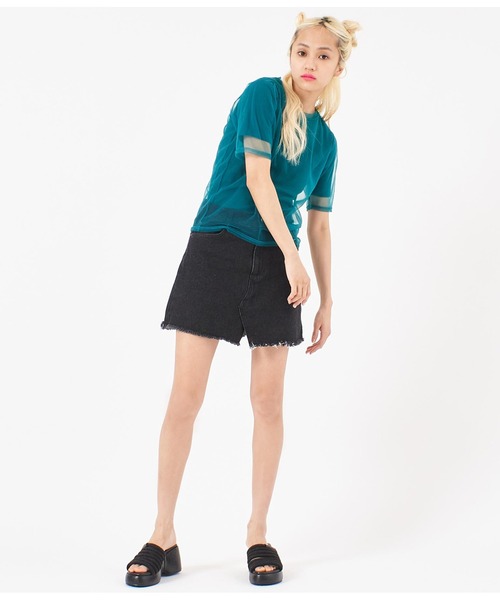 ANAP(アナップ)の「厚底ロープサンダル(サンダル・レディース・ブラック/ピンク/シルバー・L/M/S)」の8枚目の写真