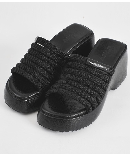 ANAP(アナップ)の「厚底ロープサンダル(サンダル・レディース・ブラック/ピンク/シルバー・L/M/S)」の18枚目の写真