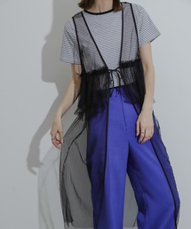 SENSE OF PLACE by URBAN RESEARCH | ウエストフリルチュールワンピース(ワンピース)