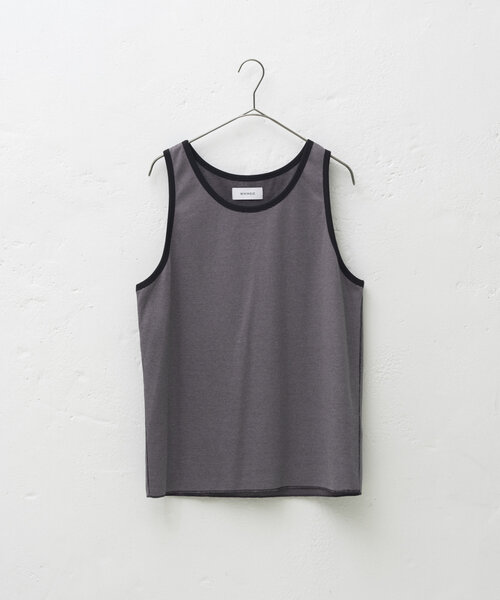セール】【UNISEX/2WAY】ダブルフェイスタンクトップ（タンク