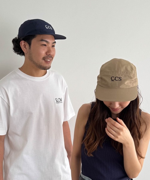 CANAL JEAN（キャナルジーン）の「choice_cnl　CCSジェットCAP（キャップ・レディース・ベージュ/ネイビー・ONE SIZE）」の3枚目の写真